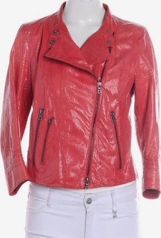 Santoni Jacket & Coat in S in Red: front