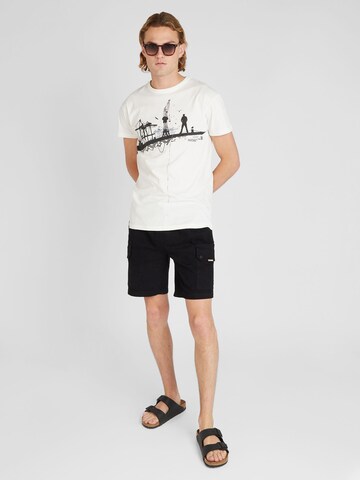 Derbe - Camisa 'Hafenschiffer' em branco