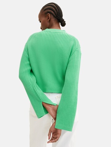 Pullover di TOM TAILOR DENIM in verde