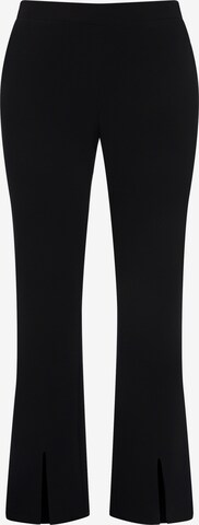 Pantalon Ulla Popken en noir : devant