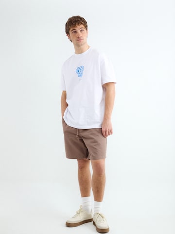 BALMOHK Loosefit Housut värissä harmaa