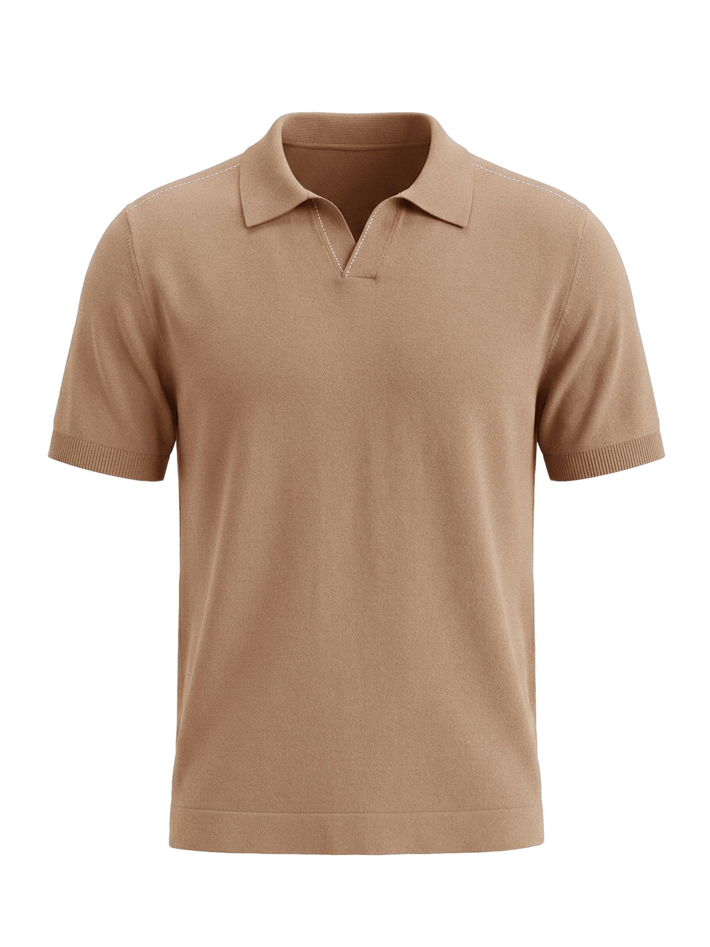 Maglietta di Vantory in beige: frontale