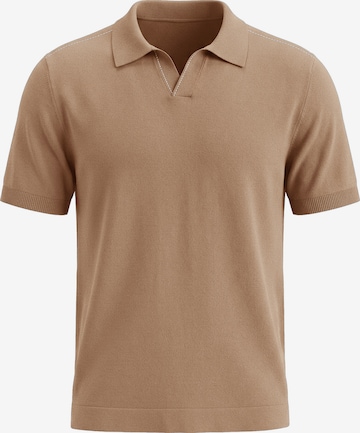 T-Shirt Vantory en beige : devant
