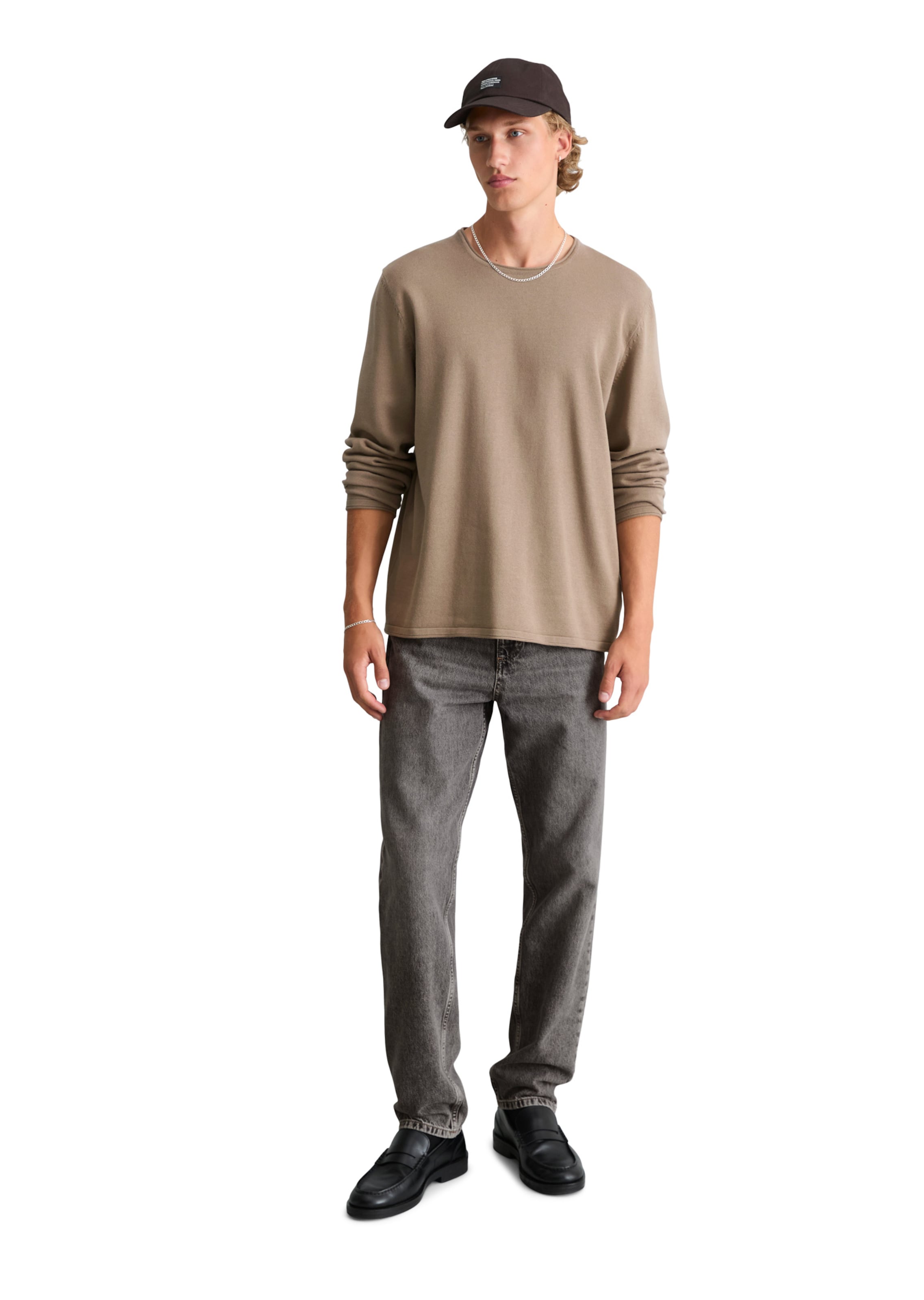 Pull-over Marc O'Polo DENIM en marron