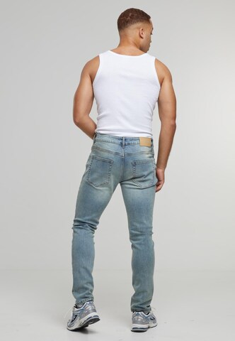 2Y Premium Slimfit Jeans 'Mateo' in Blau