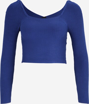 Pullover 'Hila' di Pieces Petite in blu: frontale