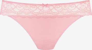 Slip 'Amorous' Mey en rose : devant