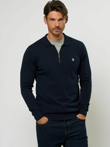 U.S. POLO ASSN. Neulepaita 'Rocky' värissä sininen: etupuoli