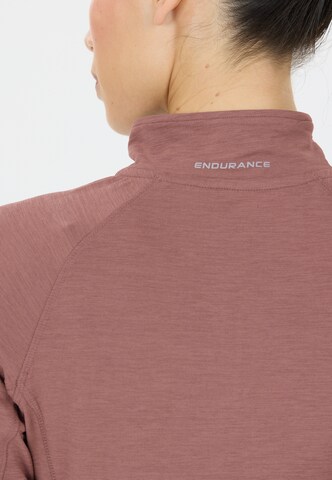 ENDURANCE Functioneel shirt in Rood