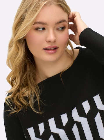 SHEEGO Pullover in Schwarz