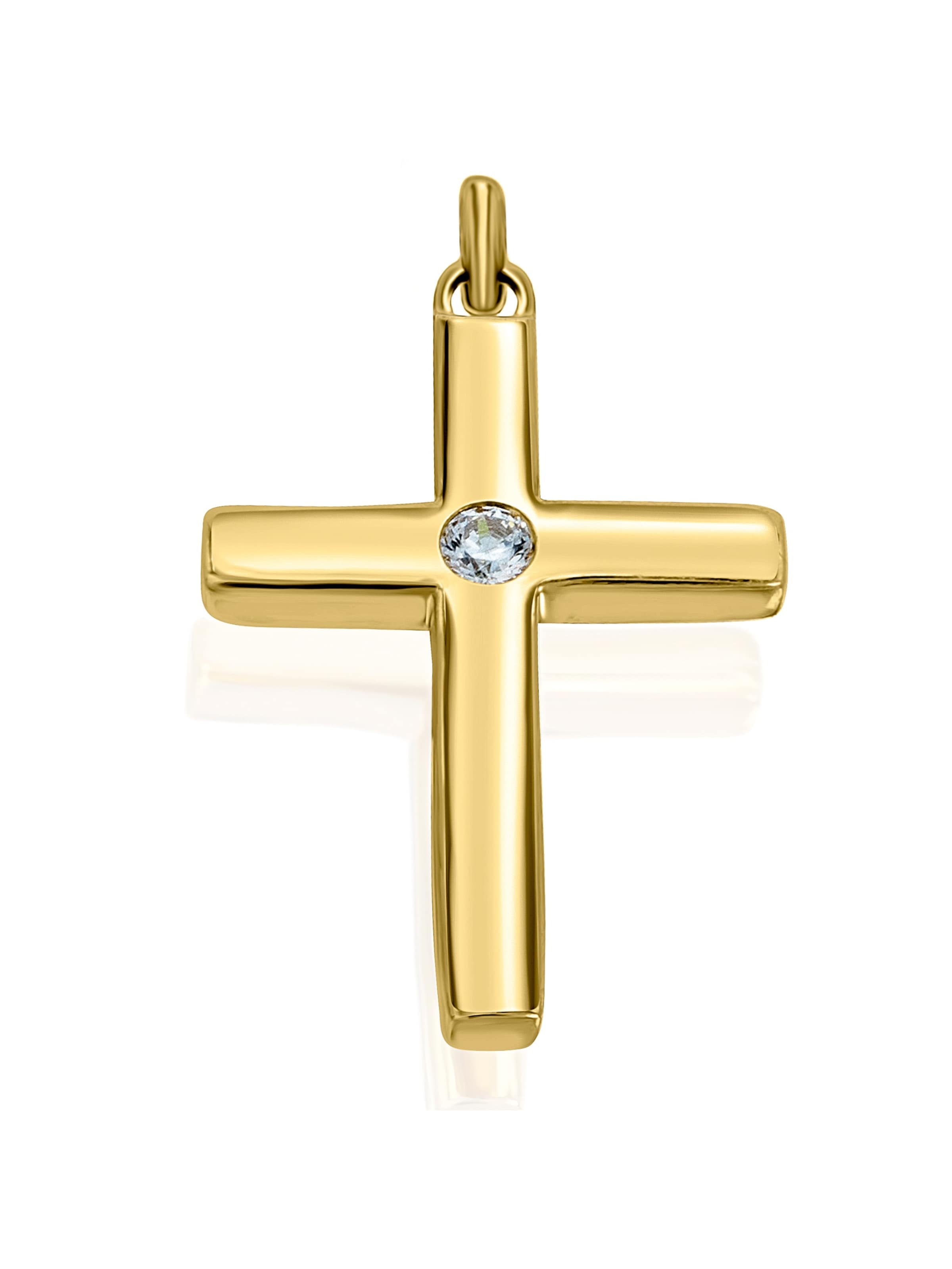 ONE ELEMENT Anhänger in Gold: Vorderseite