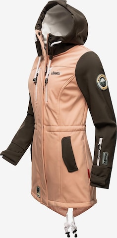 MARIKOO Raincoat 'Zimtzicke' in Pink