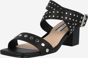 Pepe Jeans Strap Sandals 'ROMY' in Black: front