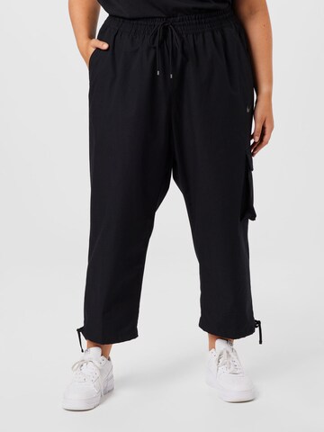 Nike Sportswear Loose fit Cargo Pants 'Icon Clash' in Black: front