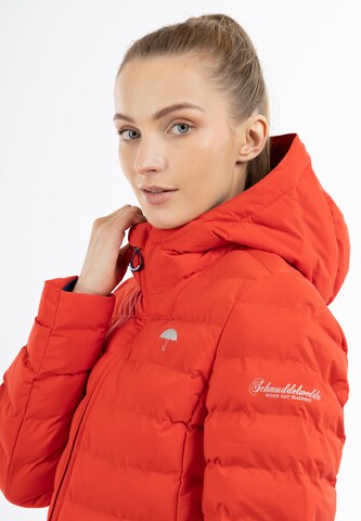 Manteau fonctionnel Schmuddelwedda en rouge