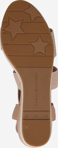 TOMMY HILFIGER Strap sandal in Beige