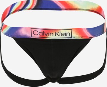 Slip di Calvin Klein Underwear Plus in nero: frontale