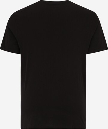 Jack & Jones Plus - Camisa 'FOREST' em preto