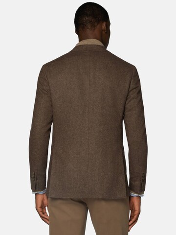 Boggi Milano Regular fit Business Blazer in Brown