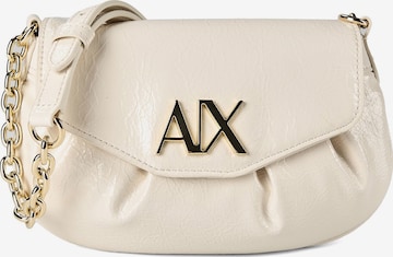 ARMANI EXCHANGE Schoudertas 'Paige' in Wit: voorkant
