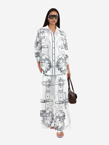 Tenue d'intérieur MSN Collection en marron : devant