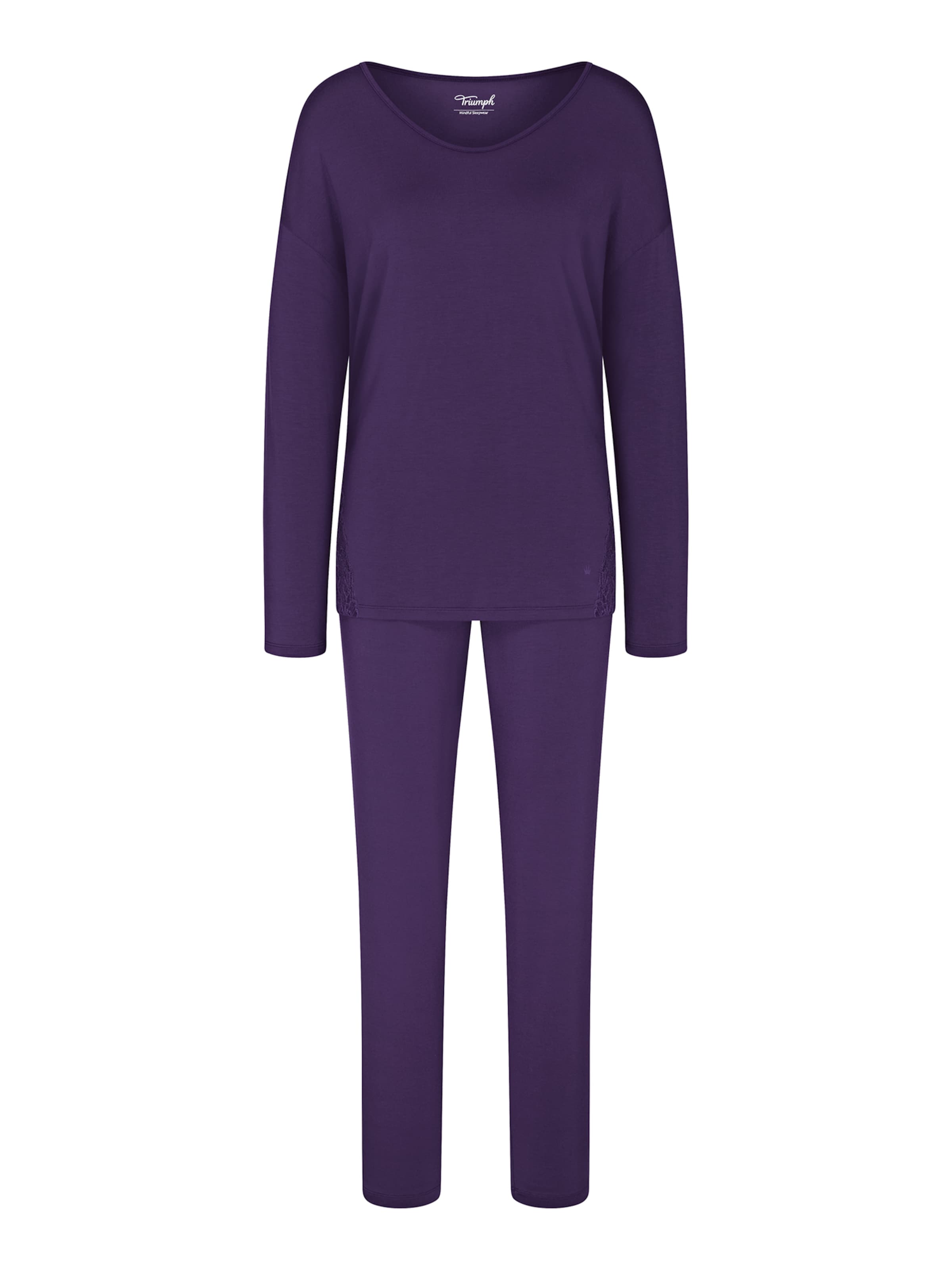 TRIUMPH - Pijama ' Timeless Sensuality ' en lila: frente