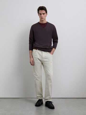 Scalpers Trui 'Classic' in Rood: voorkant