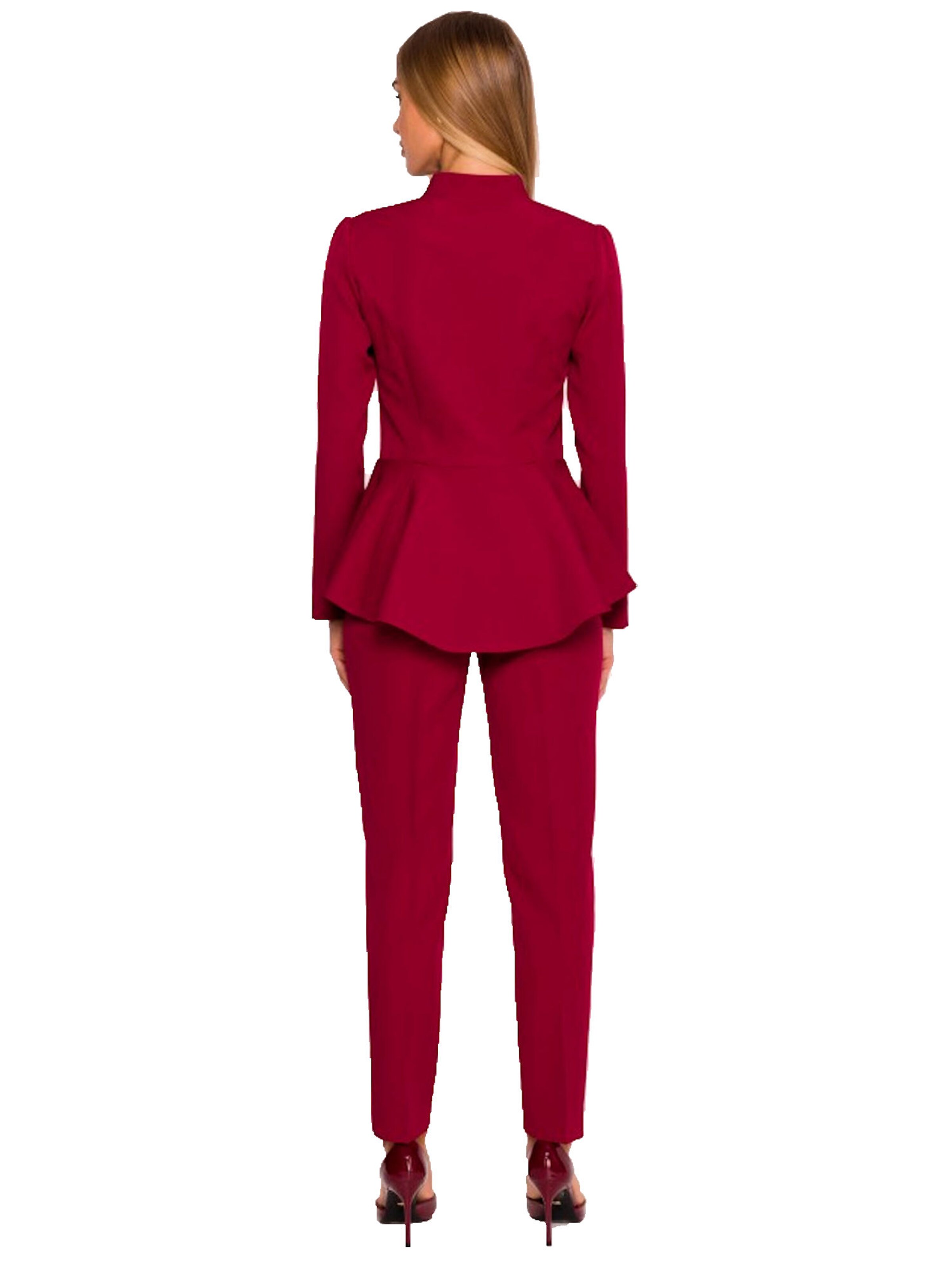 Numoco Jumpsuit 'Marlene'‌‌‌‌‌‌‌‌‌ in Rot