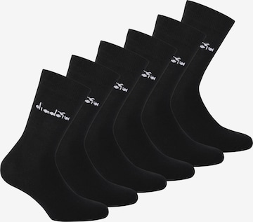 Diadora Skarpety w kolorze czarny: przód