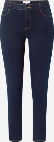 Coupe slim Jean 'Ellis' Dorothy Perkins en bleu : devant