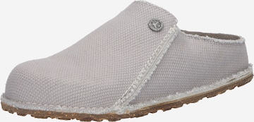 Pantoufle 'Zermatt' BIRKENSTOCK en gris : devant