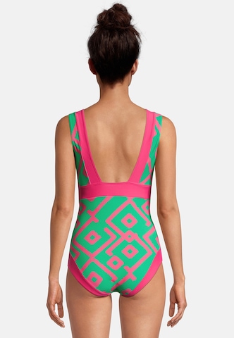 BECO the world of aquasports Swimsuit 'Inka Graphic' in Pink