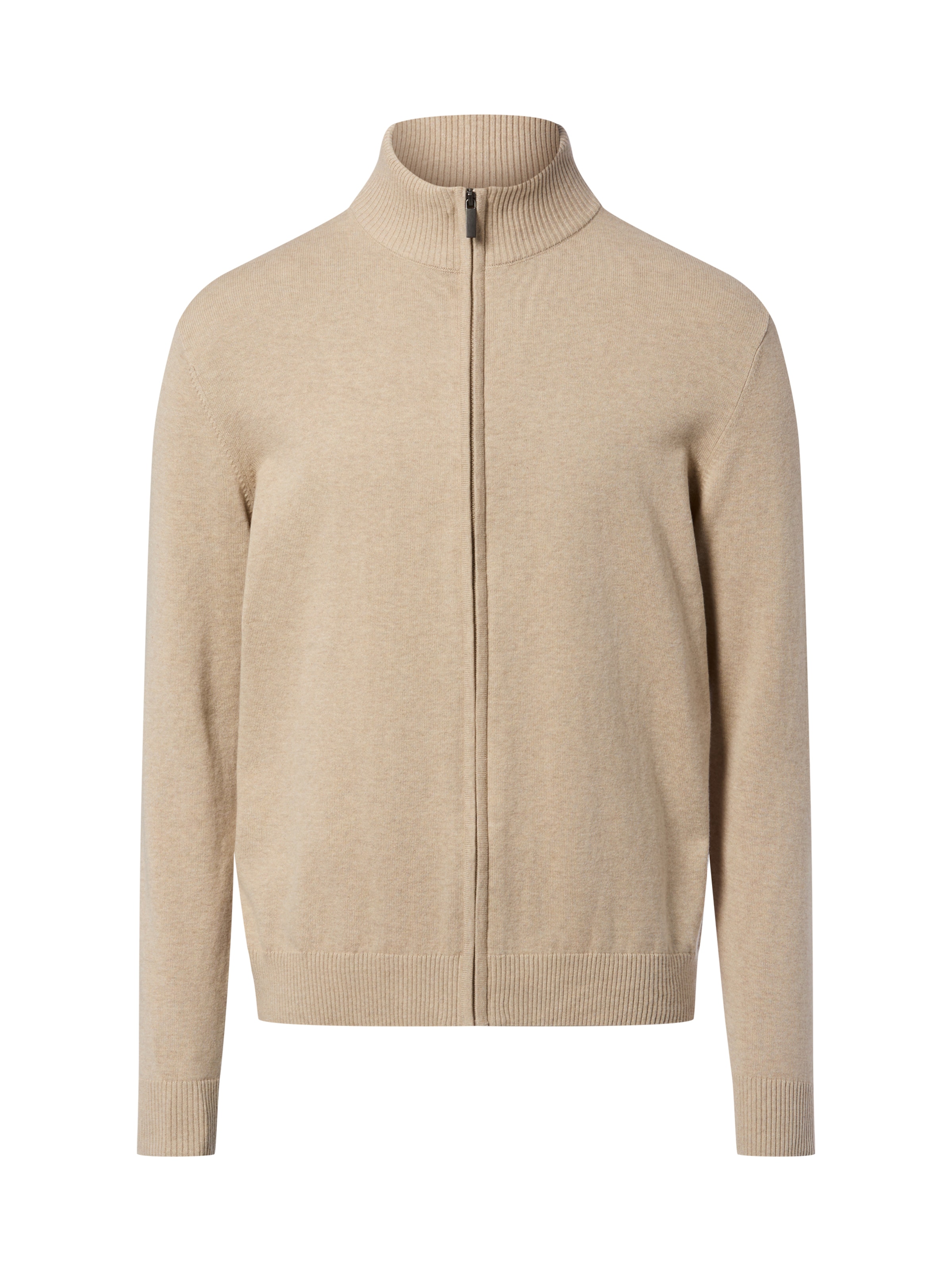 Nils Sundström Strickjacke in Beige: Vorderseite