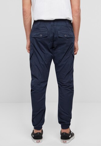 Brandit Tapered Cargo trousers 'Ray' in Blue