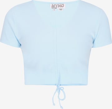 T-shirt myMo ATHLSR en bleu : devant