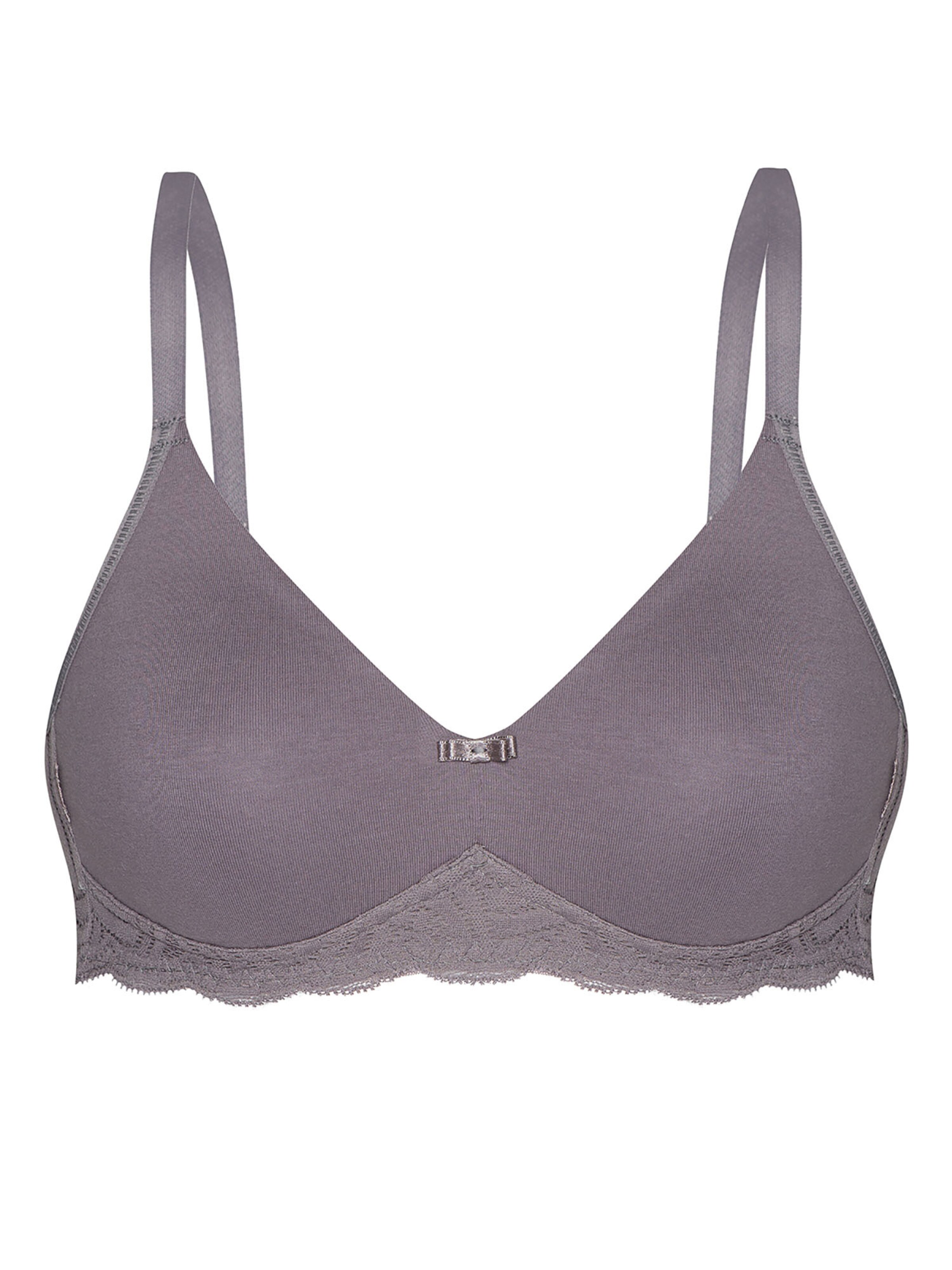 SUSA T-shirt Bra 'Nizza' in Purple: front