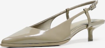 Bershka Czółenka w kolorze zielony: przód