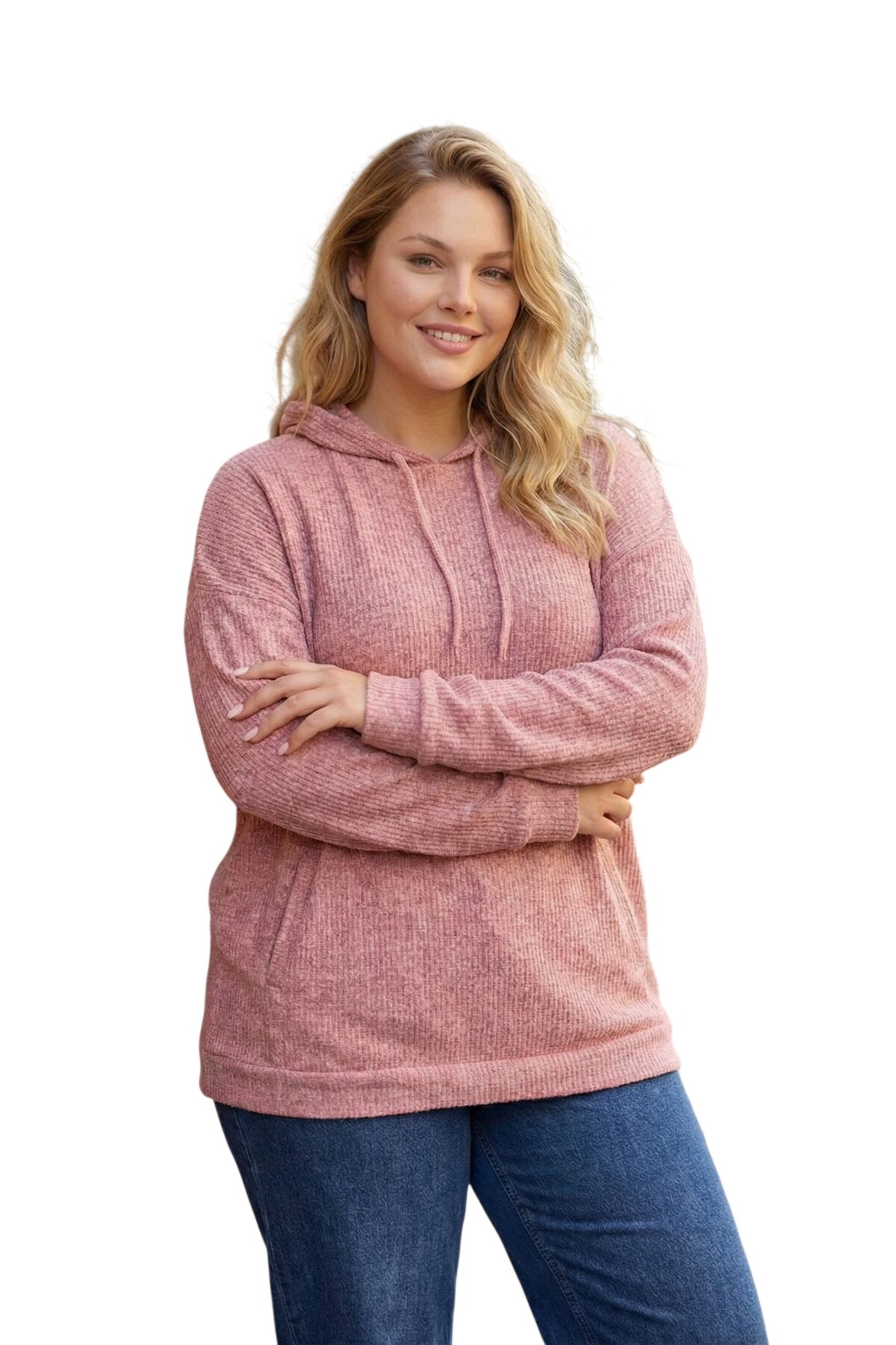 Stil Diva Sweatshirt in Pink: Vorderseite