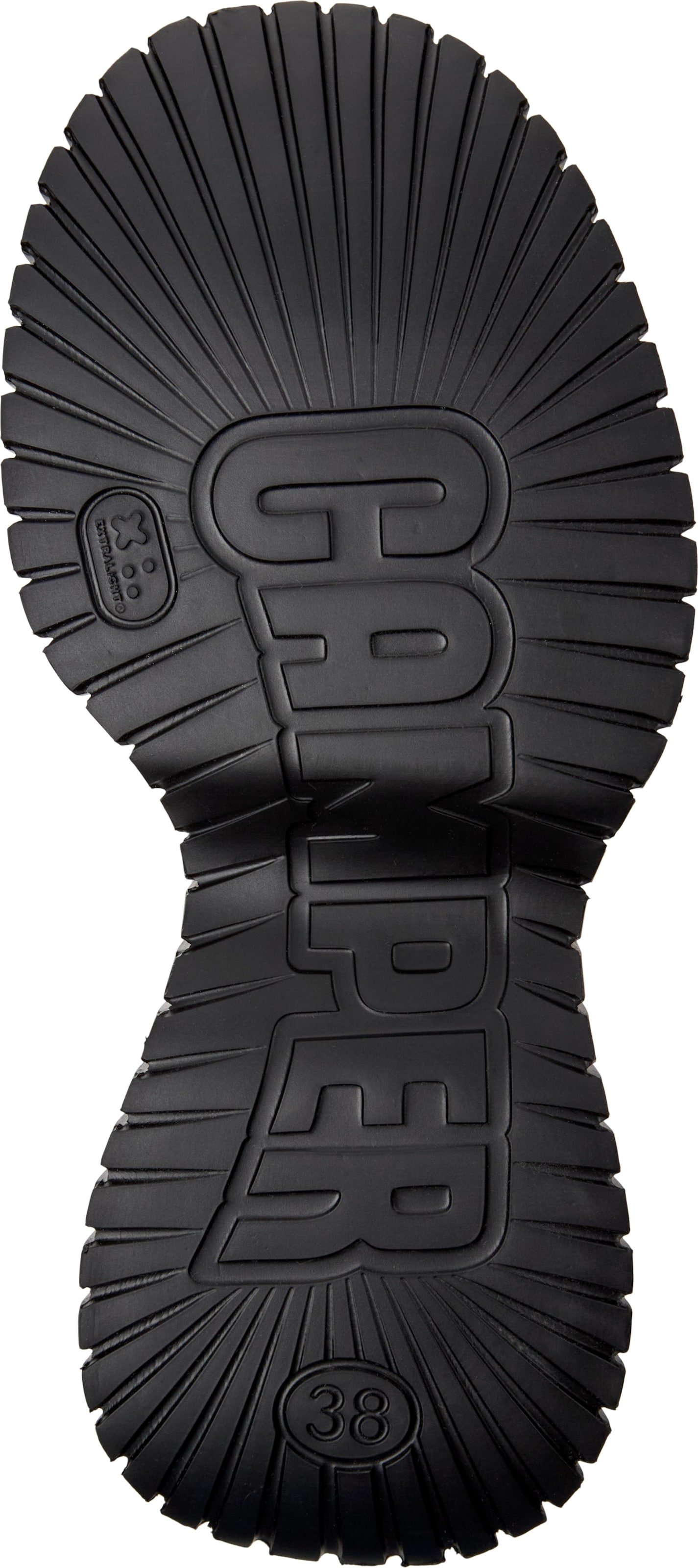 Scarpa stringata 'Bcn' di CAMPER in nero