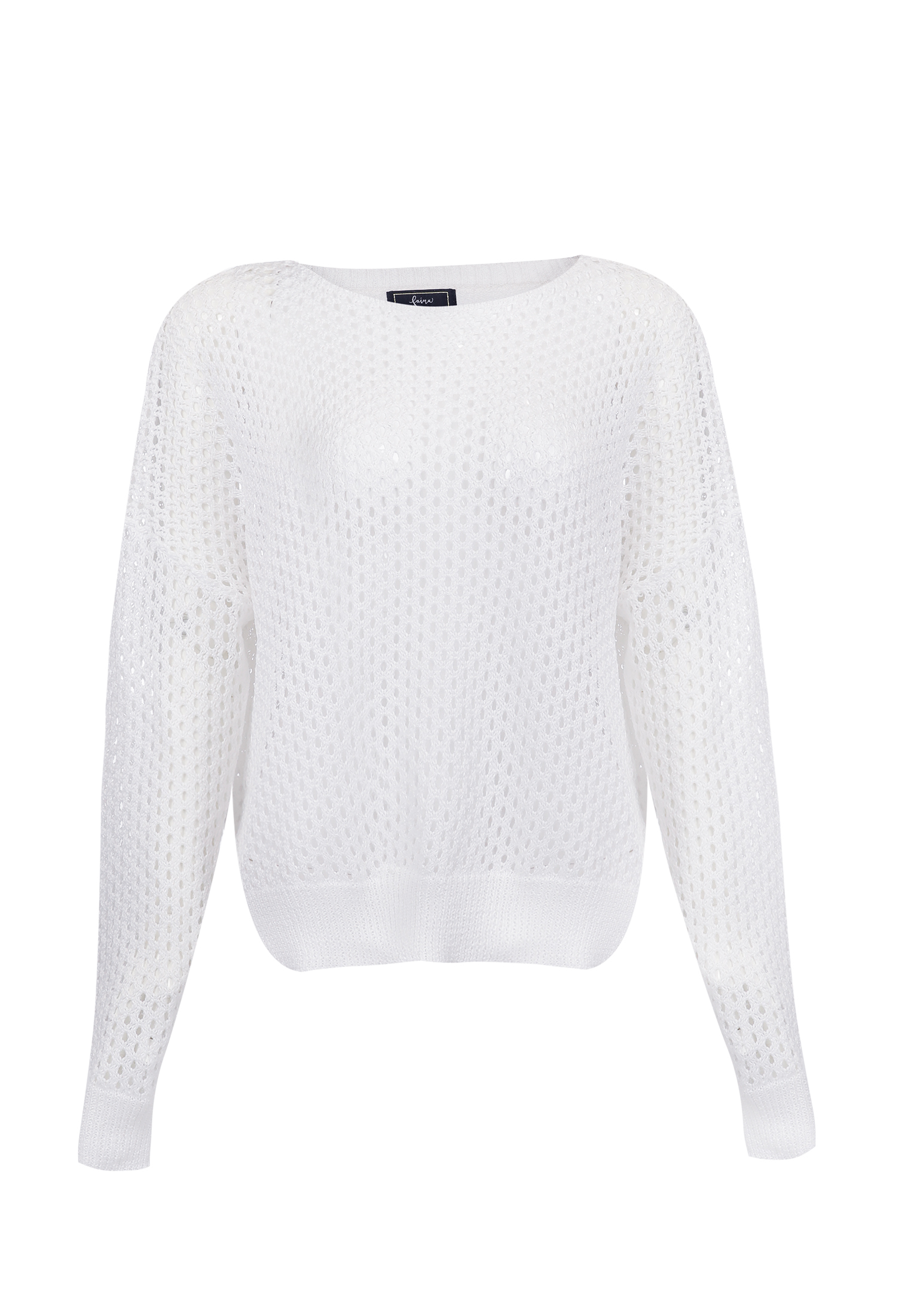 Odzież gEI04 faina Sweter w kolorze Białym 