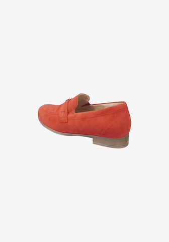 BASLER BY WALDLÄUFER Slipper leather in Orange