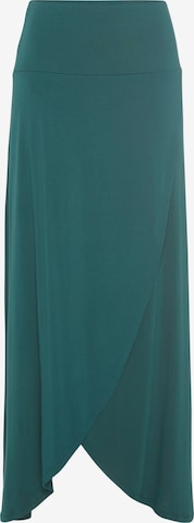 LASCANA Spódnica w kolorze zielony: przód
