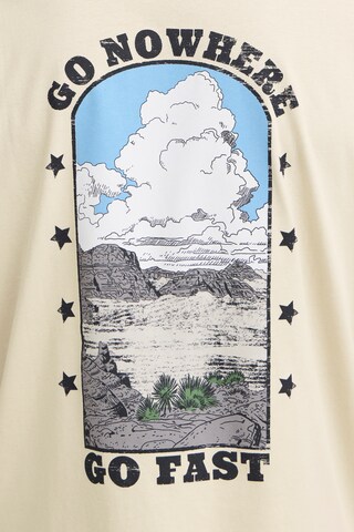 !Solid Rundhalsshirt ' SDUstance ' in Beige