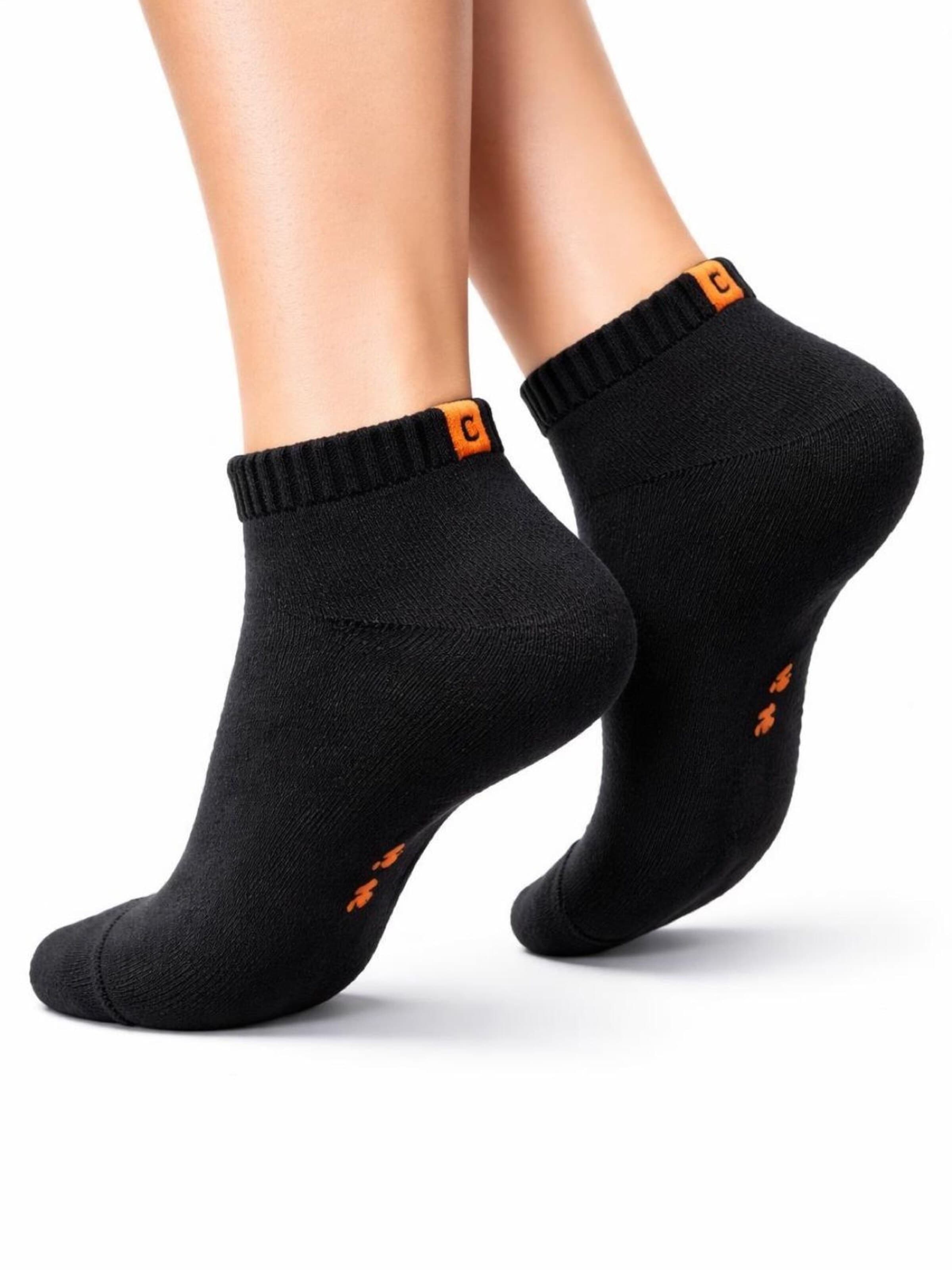 Cocain Underwear Socks 'Kurzsocken' in Black: front
