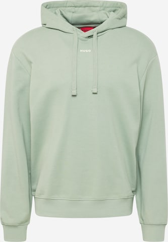 HUGO Sweatshirt in Grün: predná strana