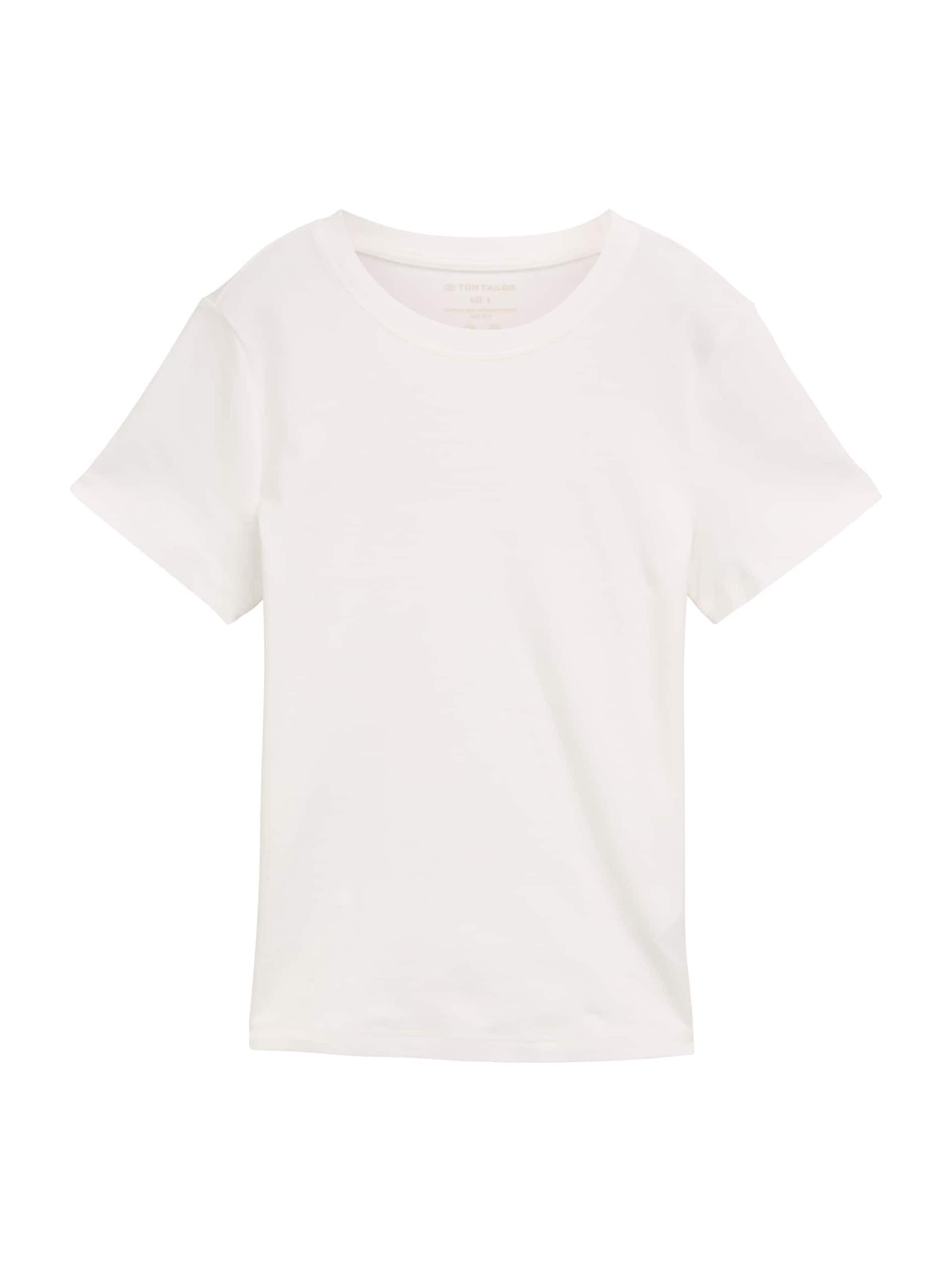 TOM TAILOR - Camisa em branco: frente