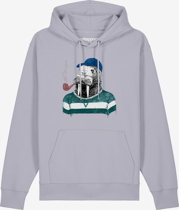 Watapparel Sweatshirt 'Walross' in Lila: voorkant