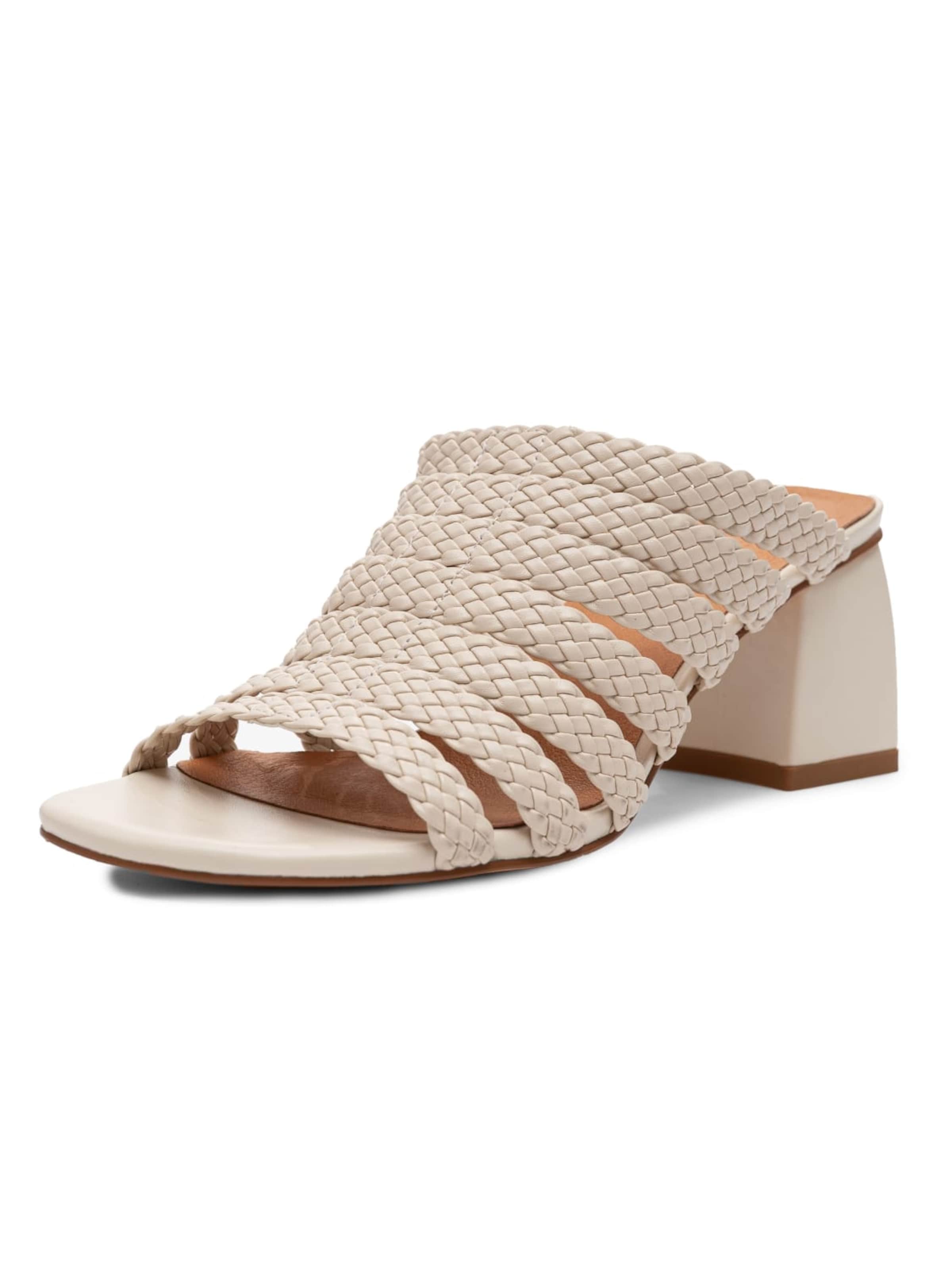 Maciejka Pantolette‌‌‌‌‌ in Beige: Vorderseite