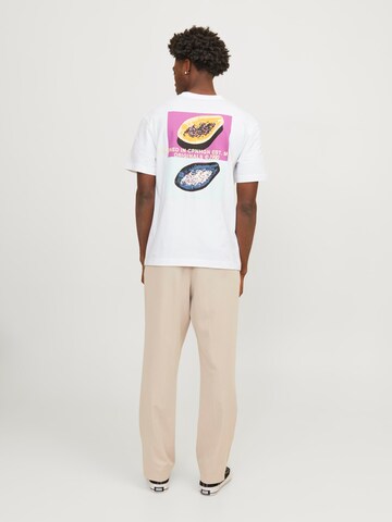 JACK & JONES Bluser & t-shirts 'JJTampa' i hvid