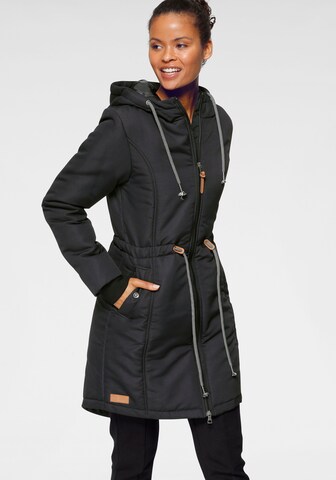 KangaROOS Parka in Schwarz: Vorderseite